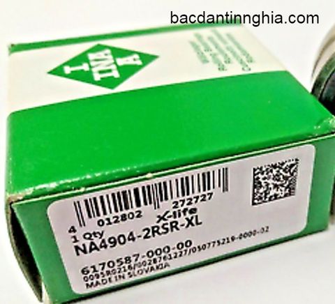 Bạc đạn vòng bi NA4904-2RS INA 20x37x18 mm