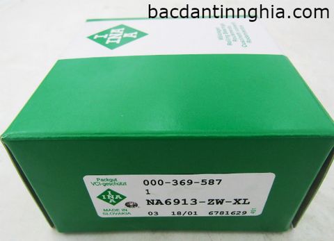 Bạc đạn vòng bi NA6913-ZW-XL INA, 65*90*45 mm