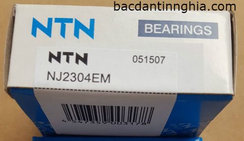 Bạc đạn (vòng bi) NJ2304 NTN. 20x52x21mm 20*52*21mm