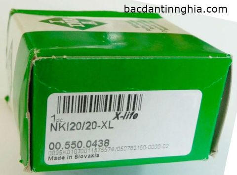 Bạc đạn vòng bi NKI20/20 INA NKI 20/20