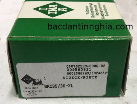 Bạc đạn (vòng bi) NKI35/30-XL INA, 35*50*30mm