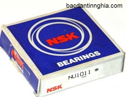 Bạc đạn vòng bi NU1011 NSK 55x90x18 mm