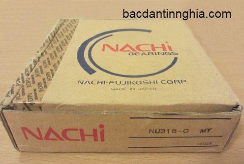 Bạc đạn vòng bi NU318 NACHI 90x190x43 mm