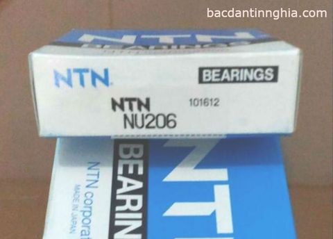 Bạc đạn vòng bi NU206 NTN, NU 206