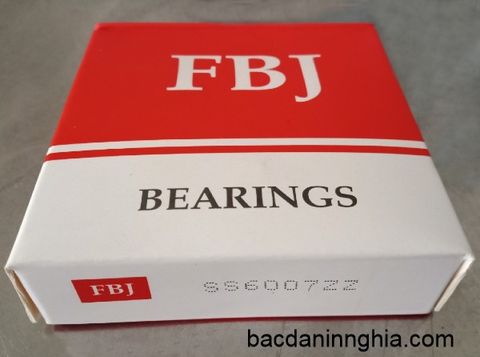 Bạc đạn vòng bi inox SS6007ZZ FBJ