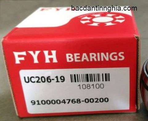 Bạc đạn vòng bi UC206-19 FYH 30.162