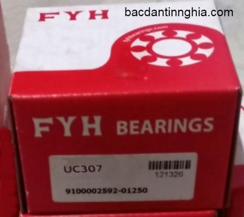 Bạc đạn vòng bi UC307 FYH lỗ trục 35