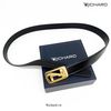 Thắt lưng nam da bò cao cấp Richard RC007 ( Mặt khoá thép không gỉ sang trọng)