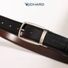 Dây lưng nam da bò 3.4 cm khóa kim Richard RC014BB