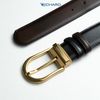 Dây lưng nam da bò 3.4 cm khóa kim DAVIS RC057BCS