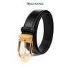 Dây thắt lưng da vân cá sấu 3.4cm khoá kim Richard RC060ACS