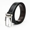Dây thắt lưng nam da bò 2 mặt nâu/đen 3.4cm khoá kim Richard  RC064BB