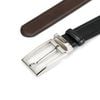 Dây thắt lưng nam da bò 2 mặt nâu/đen 3.4cm khoá kim Richard  RC066BB