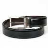 Dây thắt lưng nam da bò 2 mặt nâu/đen 3.4cm khoá kim Richard  RC066BB