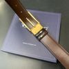Dây lưng nam da bò cao cấp Richard RC072 ( Mặt khoá thép không gỉ sang trọng)