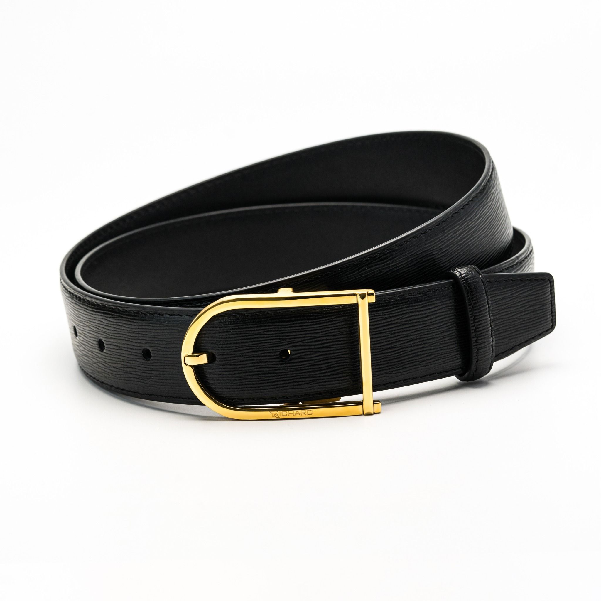 Dây thắt lưng nam da Epi 3.4cm khoá kim Richard RC086AEP