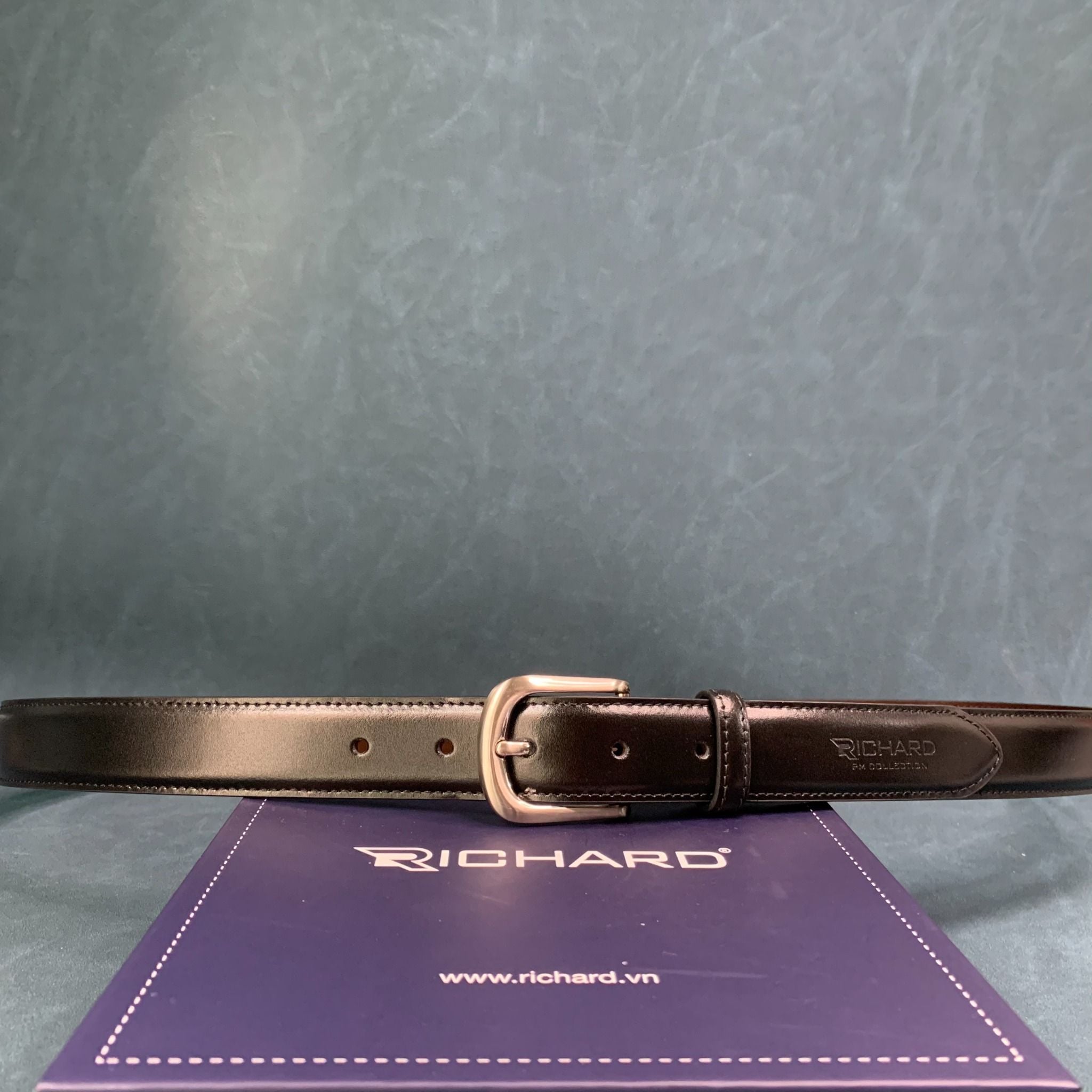 Thắt lưng nam da bò cao cấp Richard RC089 - 3.0 cm