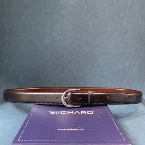 Thắt lưng nam da bò cao cấp Richard 092 - 3.0 cm
