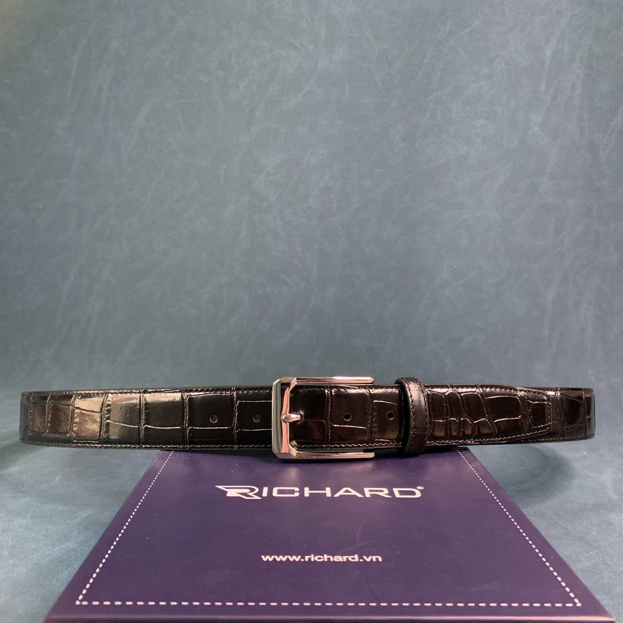 Thắt lưng nam da bò cao cấp Richard 101