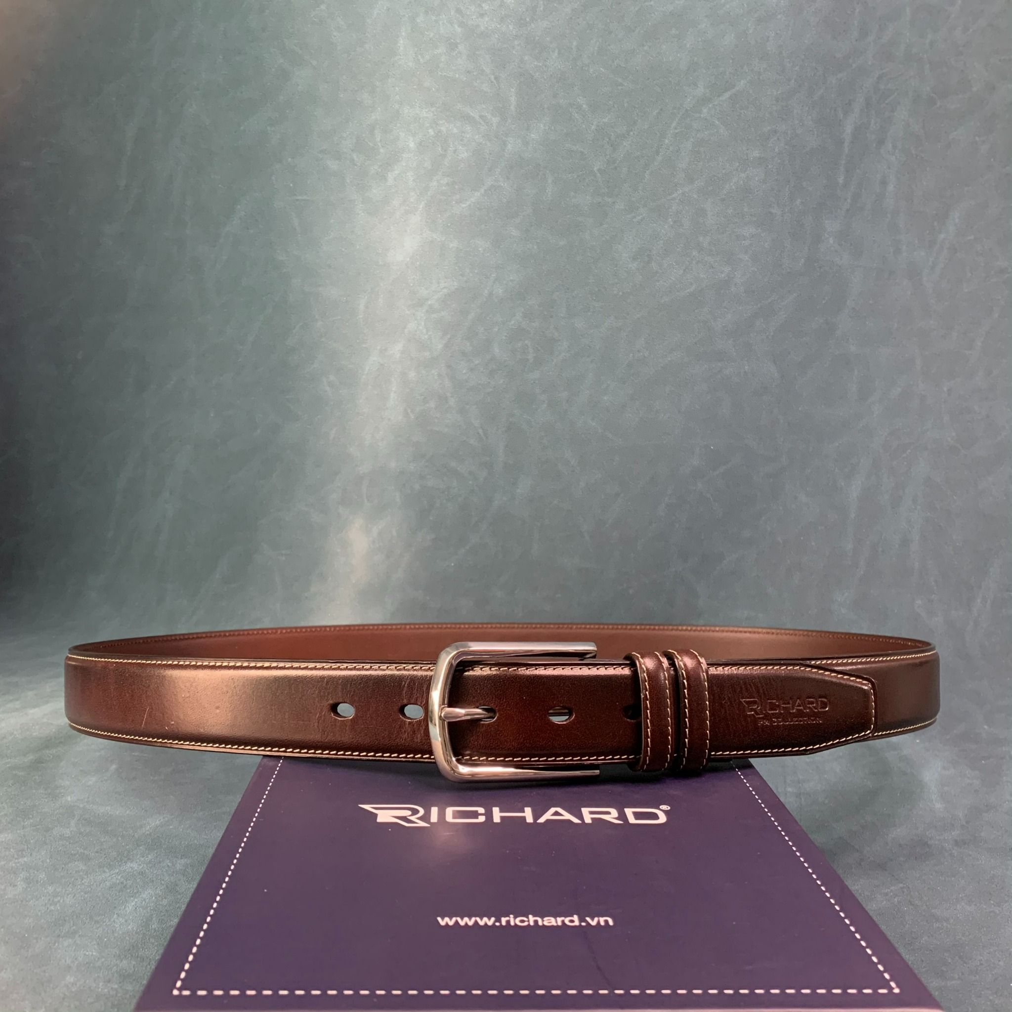 Thắt lưng nam da bò cao cấp Richard RC102