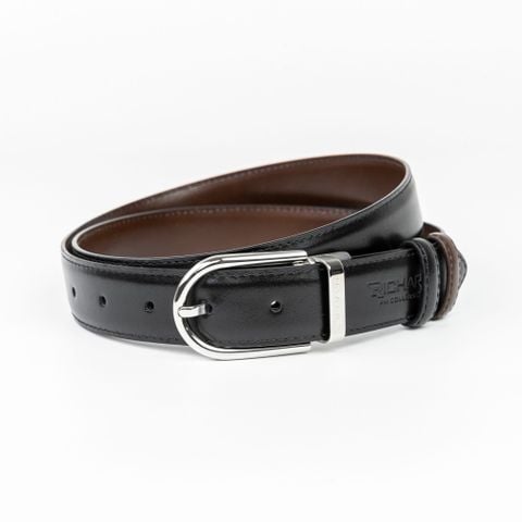Dây lưng nam da bò 3.0 cm khóa kim RC108BB