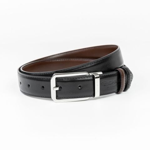Dây lưng nam da bò 3.0 cm khóa kim RC111BB