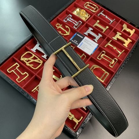 Dây lưng nam da bò cao cấp bản 3.2 cm