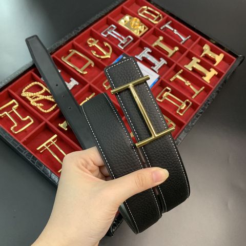 Dây lưng nam da bò cao cấp bản 3.2 cm - H006AA1