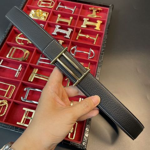 Dây lưng nam da bò cao cấp bản 3.2 cm - H029AA1