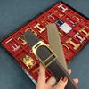 Dây lưng nam da bò cao cấp bản 3.2 cm - H043ADk
