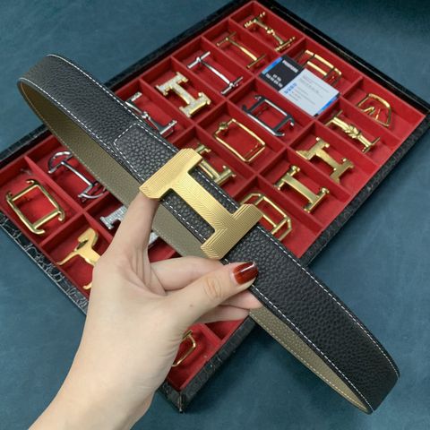 Dây lưng nam da bò cao cấp bản 3.2 cm - H048ADK