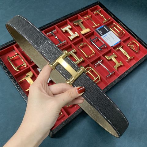 Dây lưng nam da bò cao cấp bản 3.2 cm - H057ADK