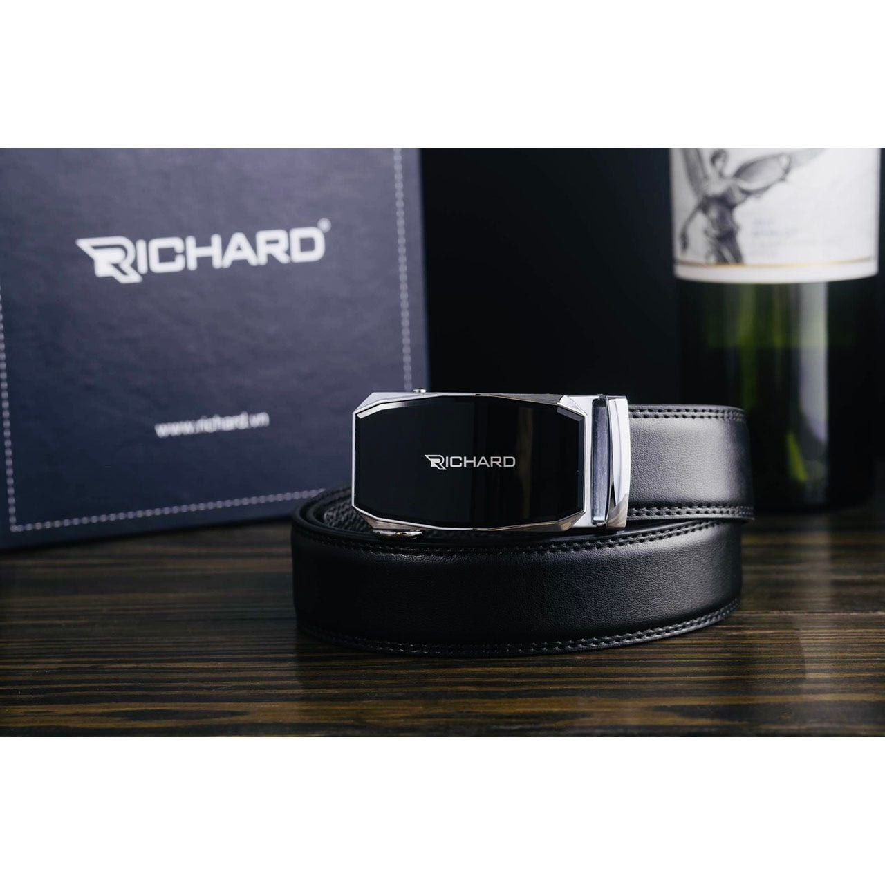 Thắt lưng nam da bò cao cấp Richard RC048