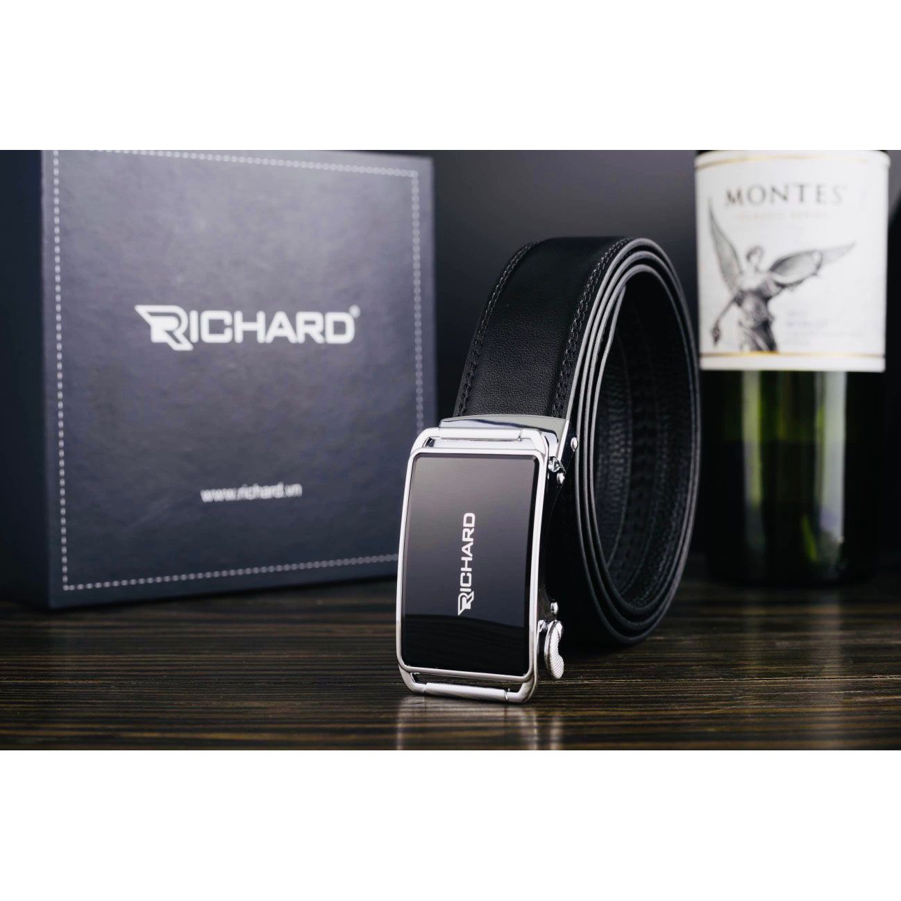 Thắt lưng nam da bò cao cấp Richard RC042