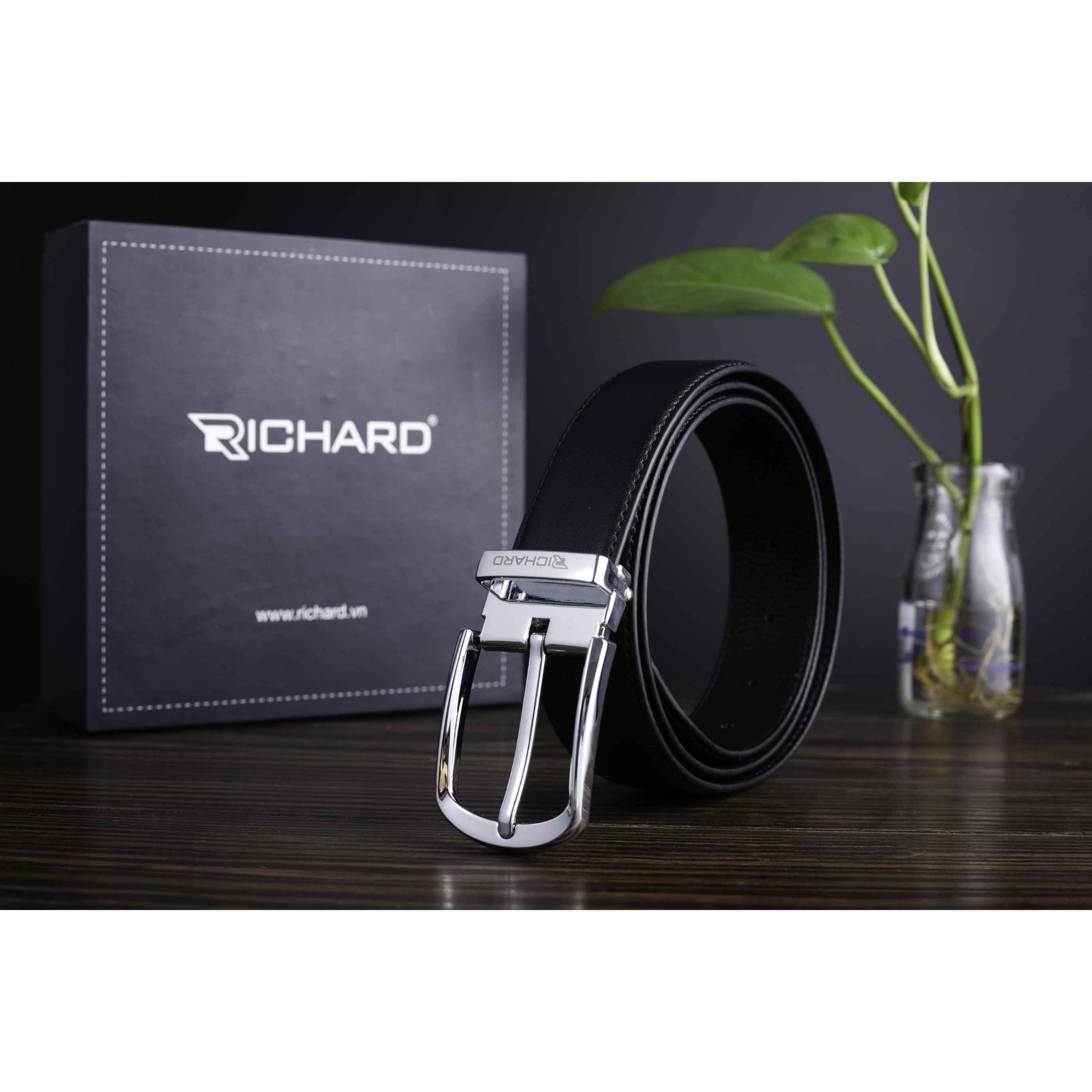 Thắt lưng nam da bò cao cấp Richard 051