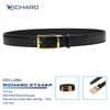Dây lưng nam da bò cao cấp Richard RC075 ( Mặt khoá thép không gỉ sang trọng)