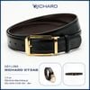 Dây lưng nam da bò cao cấp Richard RC073 ( Mặt khoá thép không gỉ sang trọng)