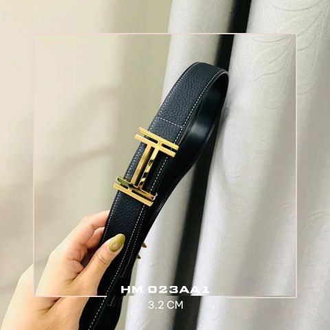Dây lưng nam da bò cao cấp bản 3.2 cm