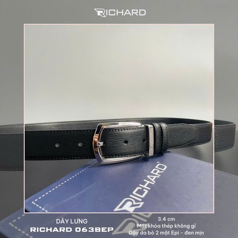 Thắt lưng nam da bò cao cấp khoá kim RC063BEP