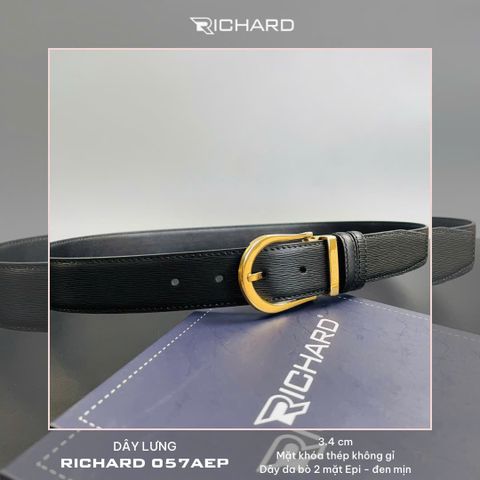 Thắt lưng nam da bò cao cấp khoá kim RC057AEP