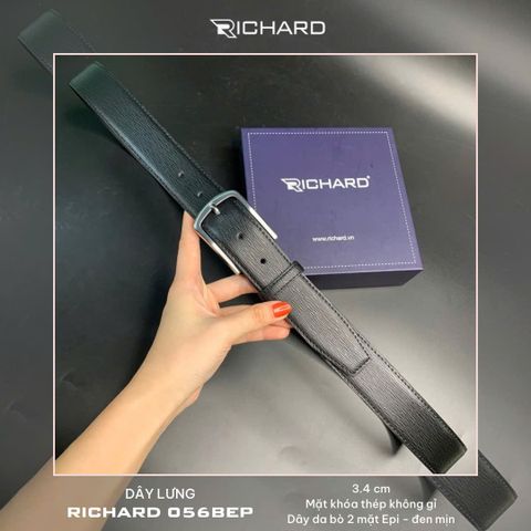 Thắt lưng nam da bò cao cấp khoá kim RC056BEP