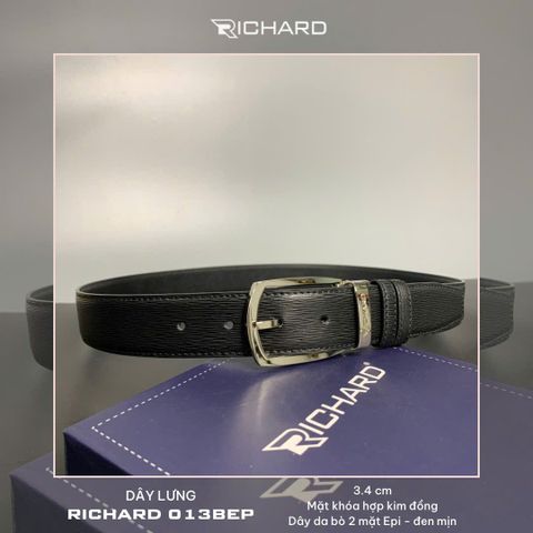 Thắt lưng nam da bò cao cấp khoá kim RC013BEP