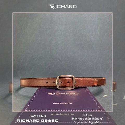 Thắt lưng nam da bò cao cấp Richard RC096BC