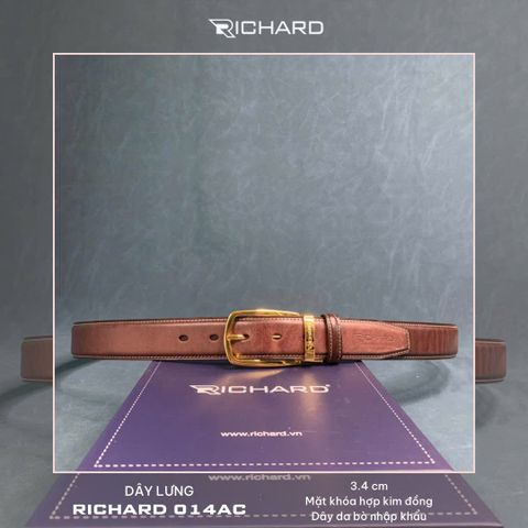 Thắt lưng nam da bò cao cấp Richard RC014AC