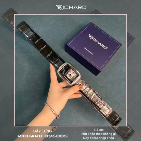 Thắt lưng nam da bò cao cấp khoá kim RC096BCS