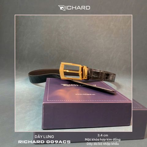 Thắt lưng nam da bò cao cấp khoá kim RC009ACS