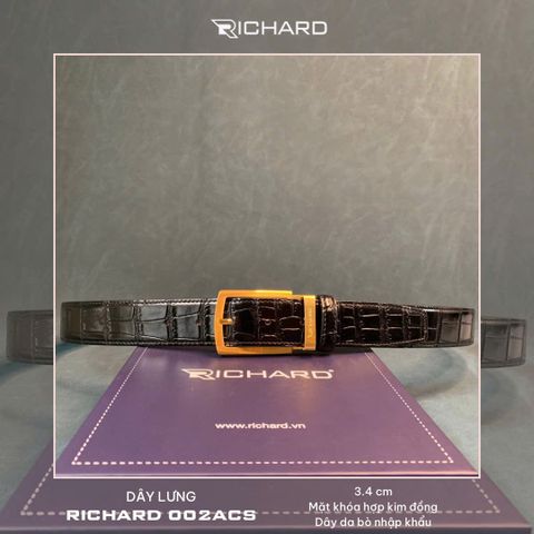 Thắt lưng nam da bò cao cấp khoá kim RC002ACS
