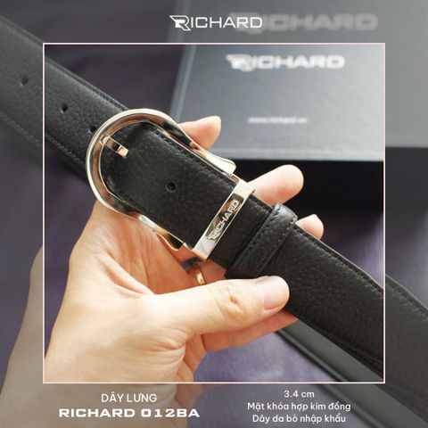 Thắt lưng nam da bò cao cấp Richard RC012BA