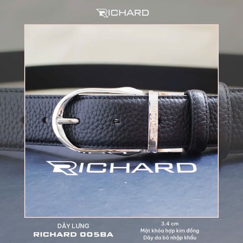 Thắt lưng nam da bò cao cấp Richard RC005BA