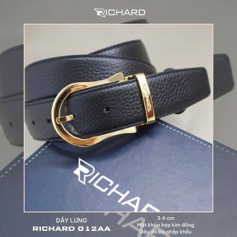 Thắt lưng nam da bò cao cấp Richard RC012
